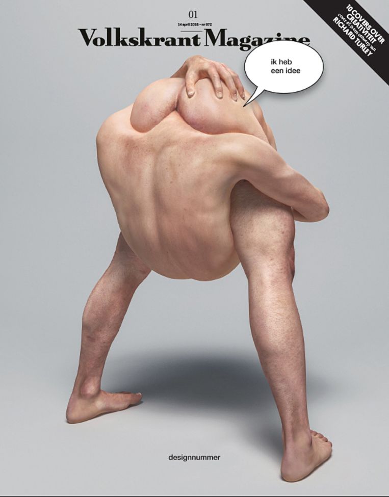 Eén van de winnende covers van Volkskrant Magazine Beeld de Volkskrant / Richard Turley