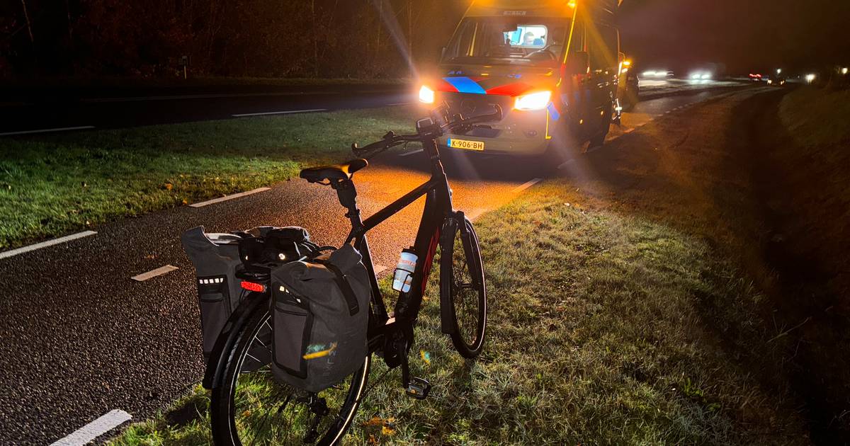 Beschonken voetganger veroorzaakt ongeluk met fietser bij Heeten