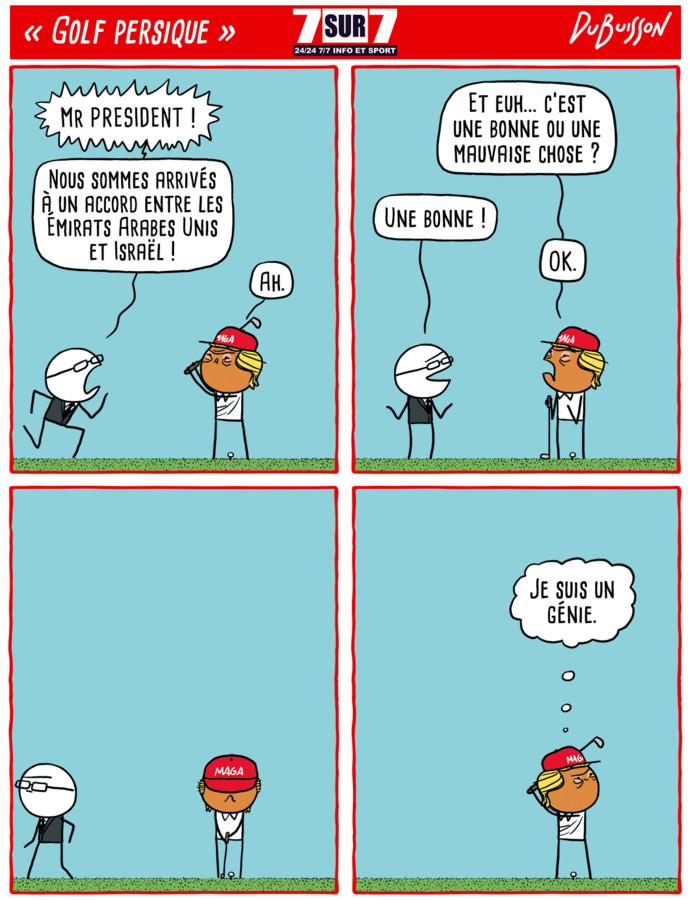 "Golf persique", 14 août 2020