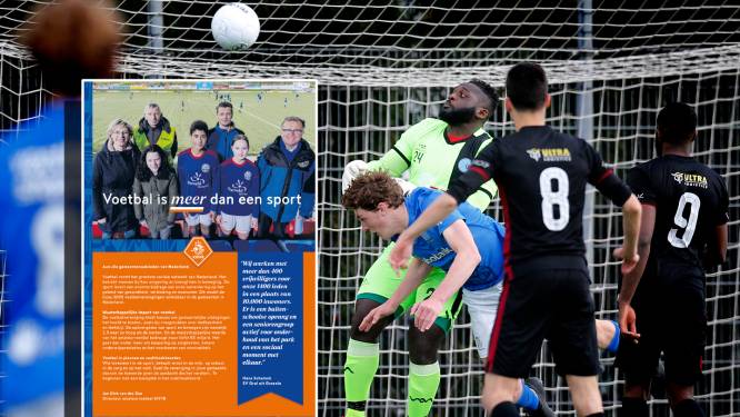 KNVB roept gemeenten op te blijven investeren in clubs: ‘Voetbal is het grootste sociale netwerk’