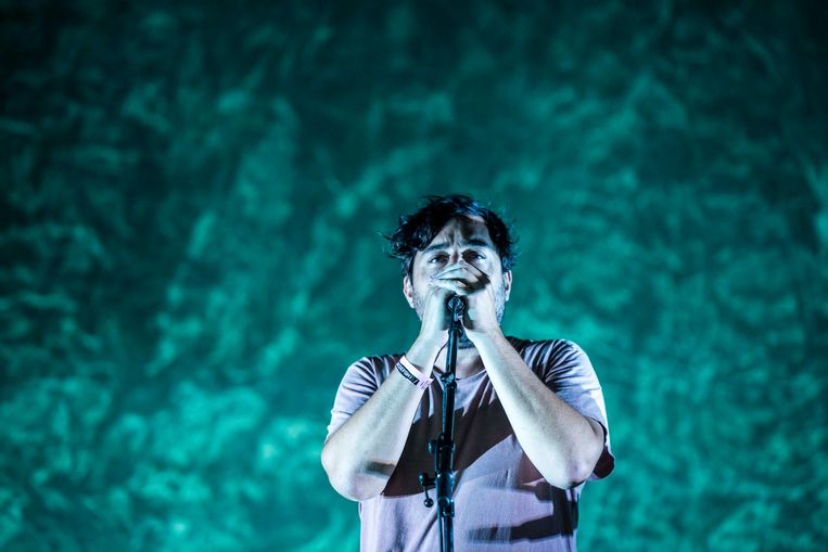 Grizzly Bear op Pukkelpop. Beeld Koen Keppens
