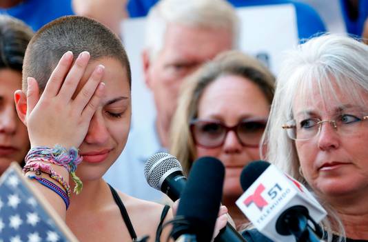 Student Emma Gonzalez een van de gezichten achter March For Our Lives.