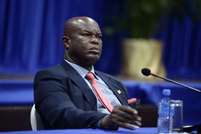 De Surinaamse vicepresident Ronnie Brunswijk.