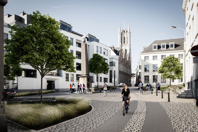 Een beeld van hoe de Zandberg er binnenkort moet uitzien