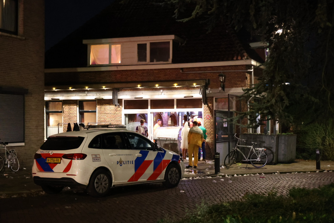 Café in Waspik sluit vroegtijdig deuren vanwege ‘onrust en dreigende situatie’ Foto bd.nl
