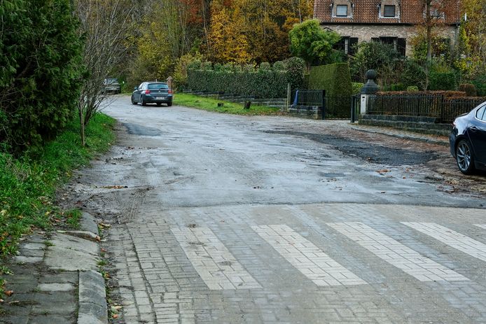 Het doodlopende gedeelte van de Albertlaan zou na de winter heraangelegd moeten worden.