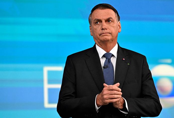 De Braziliaanse oud-president Jair Bolsonaro.