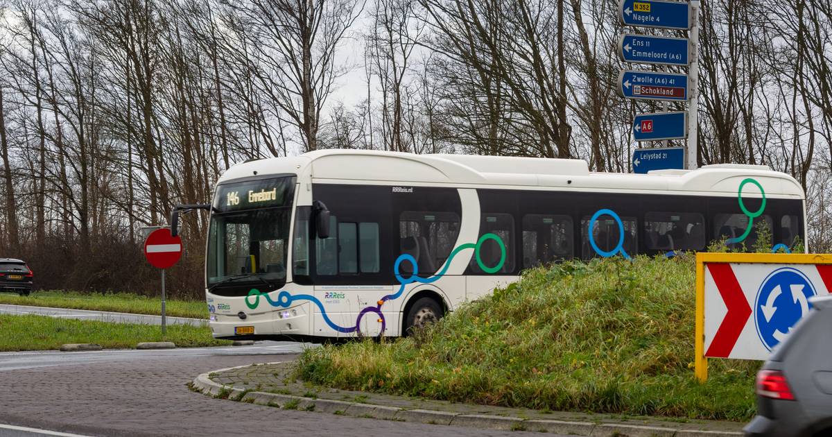 Busvervoerder schrapt nieuwe lijn tussen Urk en Kampen en past ritten aan: ‘We willen geen domino-ef