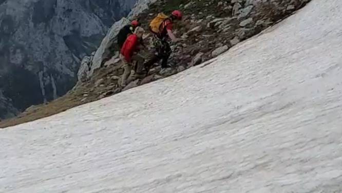 Twee Belgen gered van gevaarlijke klif in Spaanse bergketen