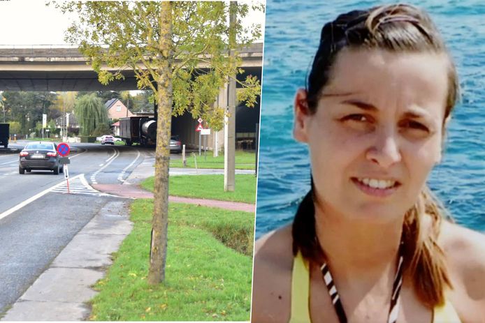 Jill Himpe (36) werd in november 2019 vermoord op een parkeerstrookje langs de Moeskroensesteenweg in Aalbeke. / Jill Himpe