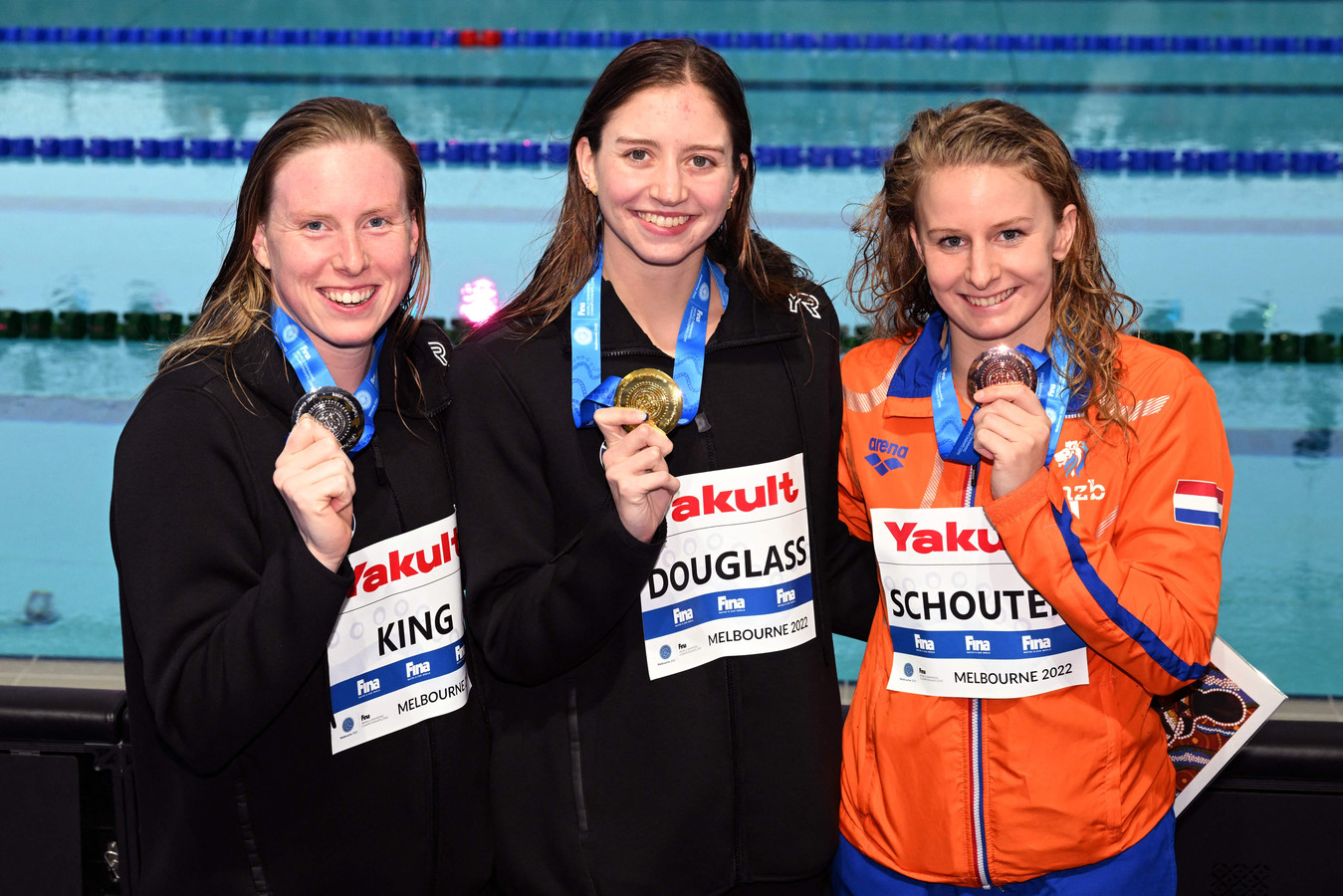 Zwemster Tes Schouten beleeft doorbraak op WK kortebaan ‘Twee