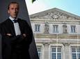 Advocaat Thomas Gillis verdedigt de beklaagde voor de rechtbank van Kortrijk.