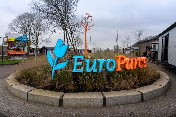 Resort aan de Maas in Kerkdriel, waar 110 vluchtelingen zijn ondergebracht.