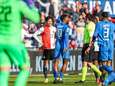 Feyenoord bijt zich stuk op Vitesse en verliest Berghuis met rood