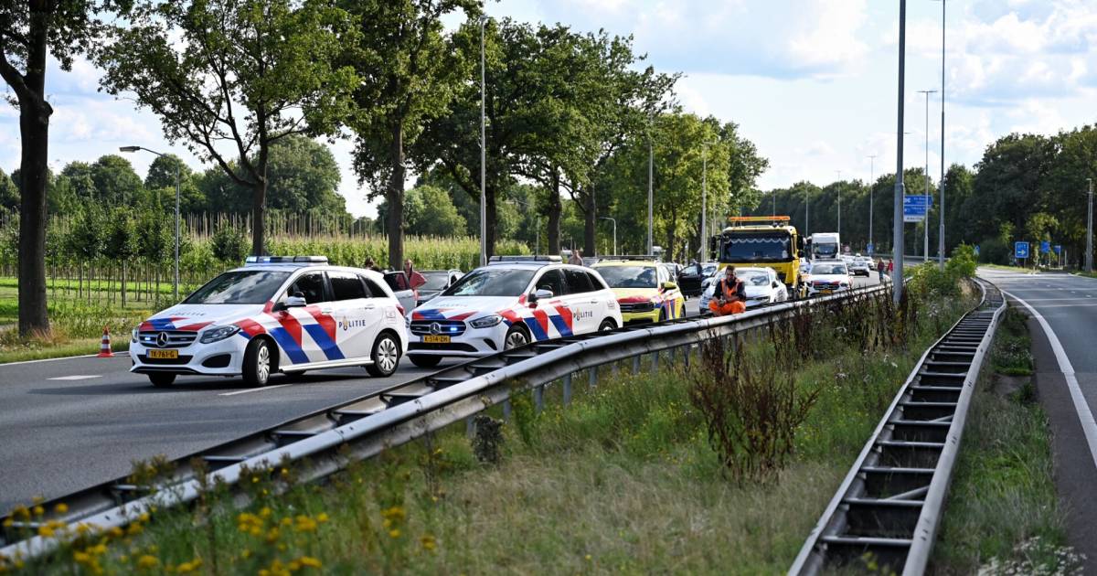 Ernstig ongeluk op N65 bij Berkel-Enschot, weg in beide richtingen dicht.