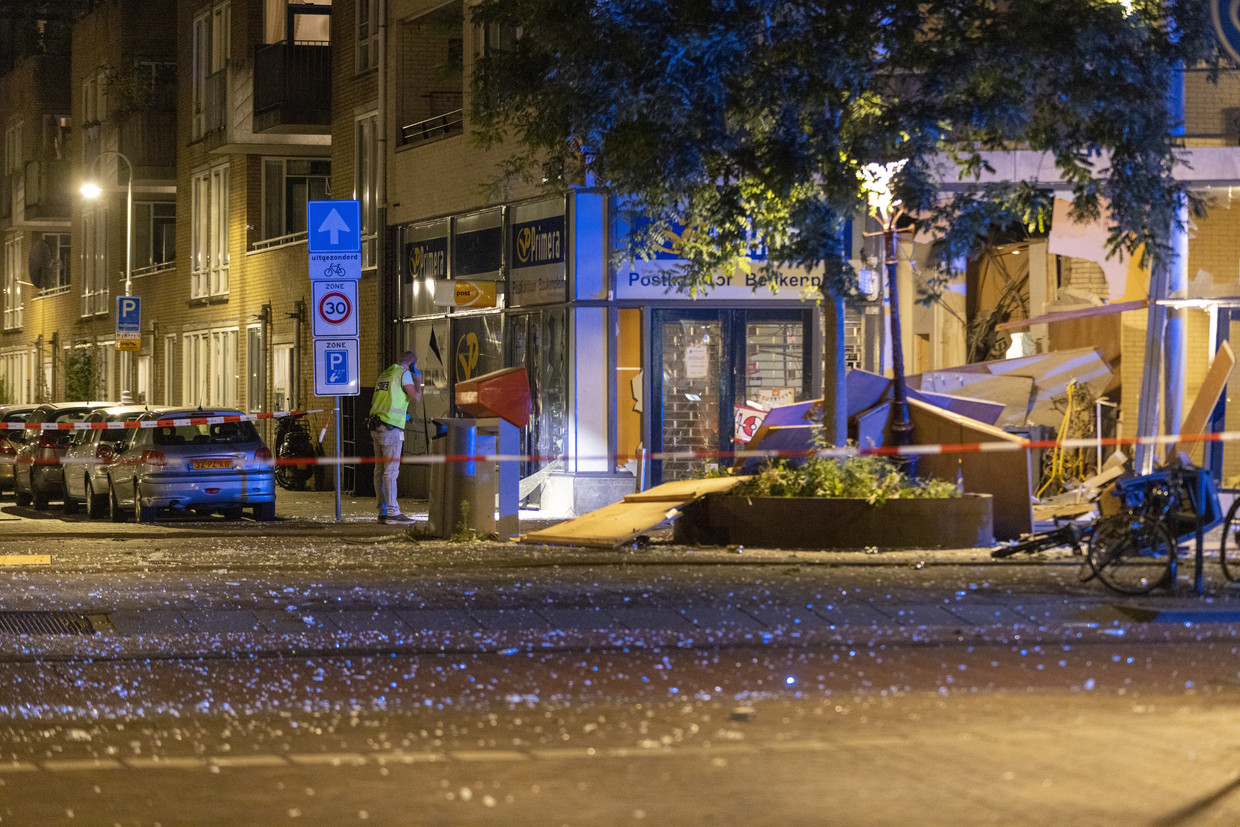 De schade aan de Primera is fors. Beeld ANP /  Novum RegioFoto