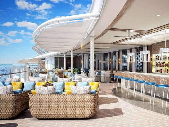 The ship offers a choice of more than 20 restaurants with different tastes around the world.  Guests will also be able to enjoy a drink or cocktail in fifteen bars and lounges and the ship will have its own Starbucks.