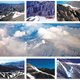 Het is wel wennen, dat Chinese olympische sneeuwlandschap