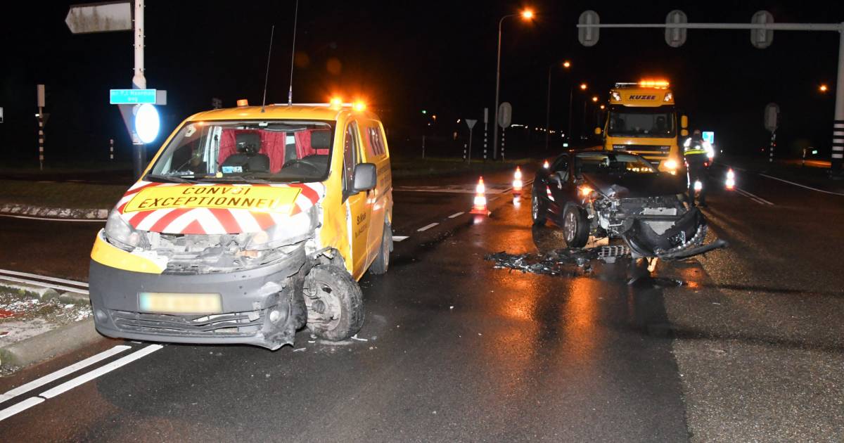 Letsel bij aanrijding op kruising N61 Terneuzen.