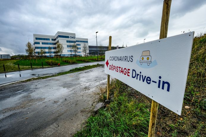L'hôpital Montlegia à Liège.