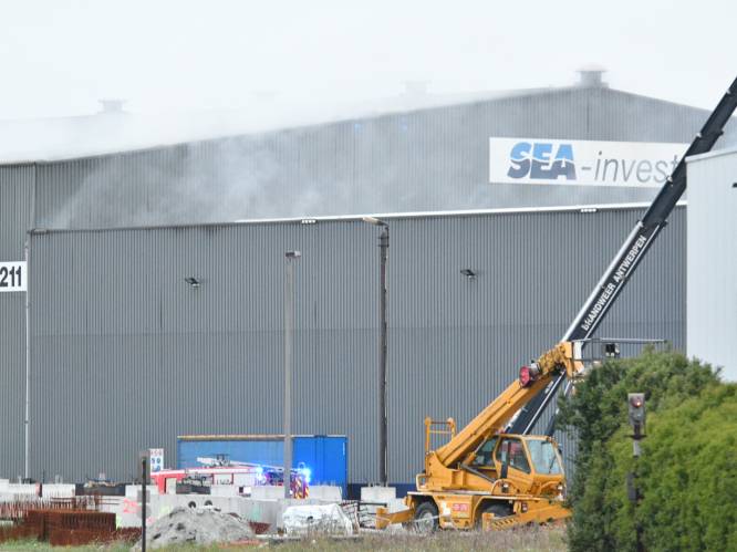 Grote chemische brand in Antwerpse haven onder controle: geen rook meer uit hangar en perimeter opgeheven