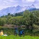 Oostenrijk met de fiets, dat is weinig klimmen en vooral dalen