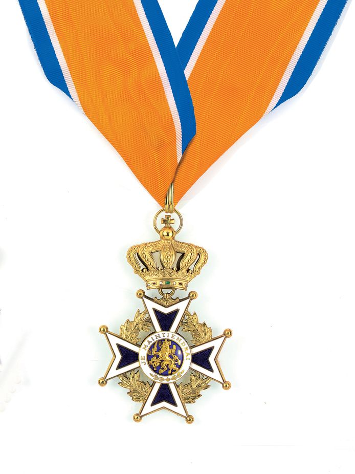 Onderscheiding Commandeur in de Orde van Oranje-Nassau.