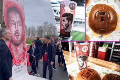 “Geen looptrainingen hier”: Eden Hazard opent in komische stijl trainingsveld van Lille, dat uitpakt met... gepersonaliseerde hamburgers