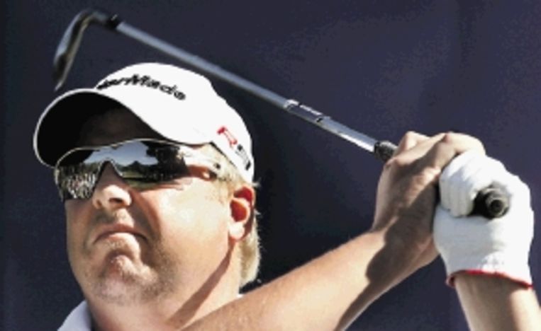 Golfer Jonzon won de Castello Masters in Valencia. ( FOTO AP) Beeld AP