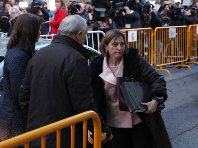 Sluit Spanje vandaag ook voorzitster Catalaanse parlement op in gevangenis?