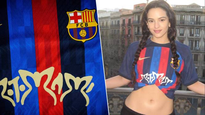 Le maillot du Barça honorera la chanteuse Rosalia lors du Clasico