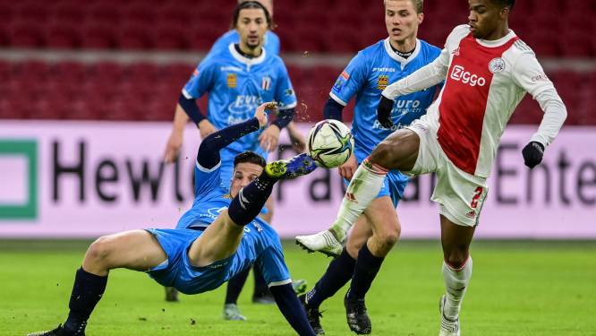 Excelsior Maassluis kan ondanks monsterscore tegen Ajax met trots terugkijken op bekeravontuur
