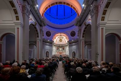 Ook de kapel van Saint Louis schittert tijdens de Matthäus Passion