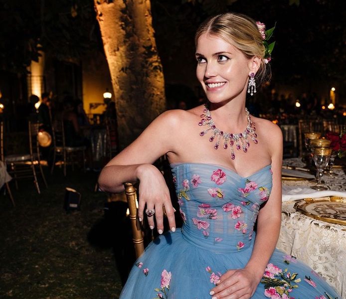 Lady Kitty Spencer, het nichtje van prinses Diana.