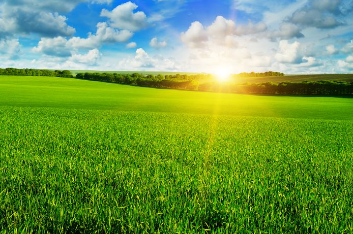 Het is dit weekend zonnig met bewolking.