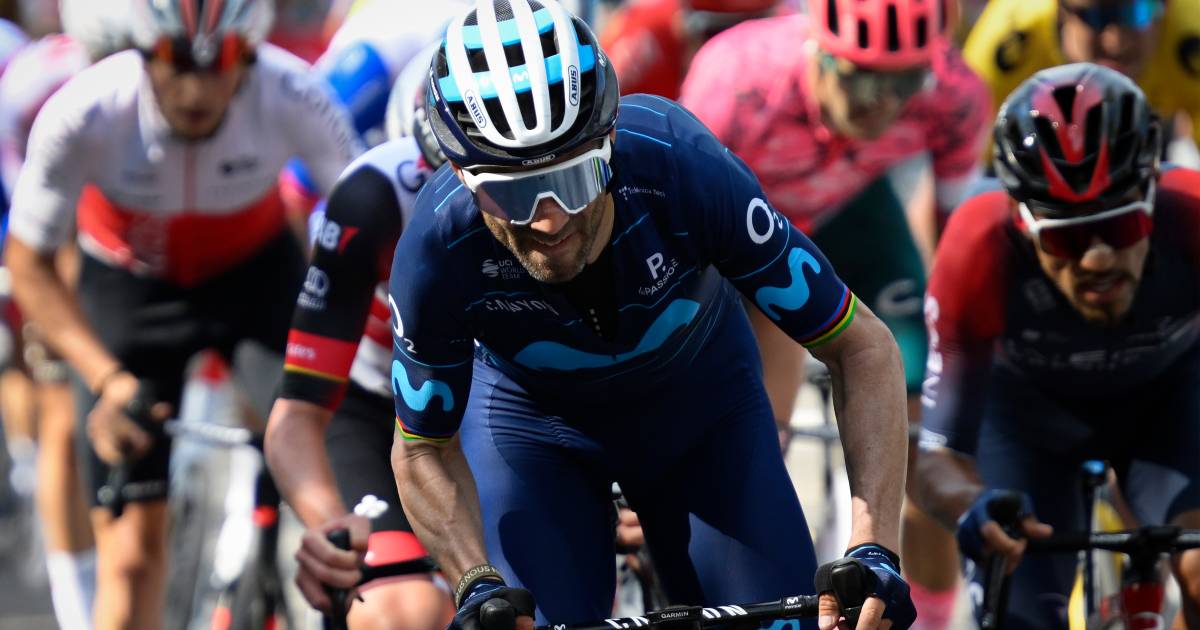 Alejandro Valverde in ziekenhuis na aanrijding tijdens training, bestuurder auto zou zijn doorgereden.