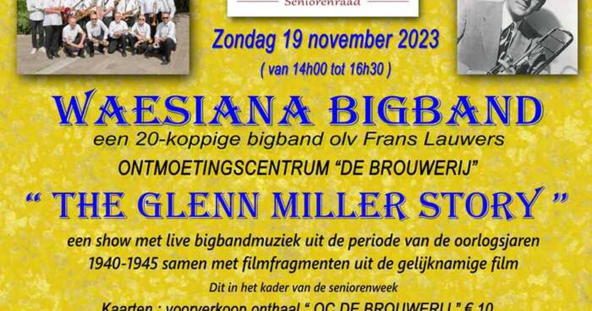 Big Band Waesiana bestaat 30 jaar