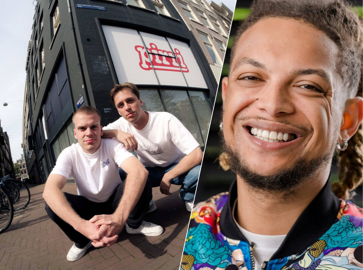 Grote drukte blijft uit bij protest Ronnie Flex in binnenstad Foto