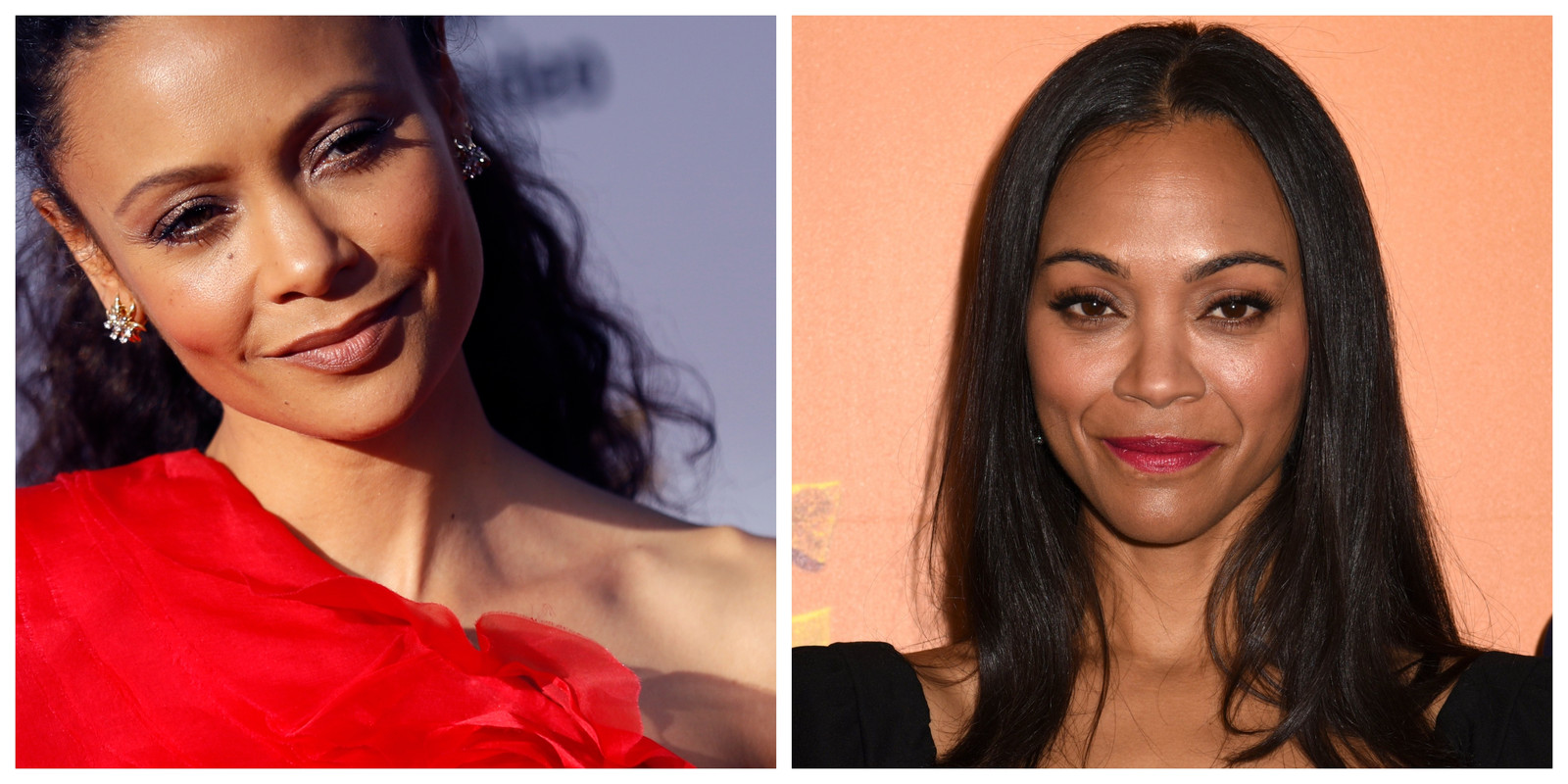 Zoe Saldana over de gelijkenis met Thandie Newton: “Zelfs mijn moeder