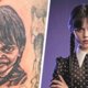 Na de afschuwelijke ‘Wednesday’-tatoeage: de tien tenenkrullendste tattooportretten op het internet