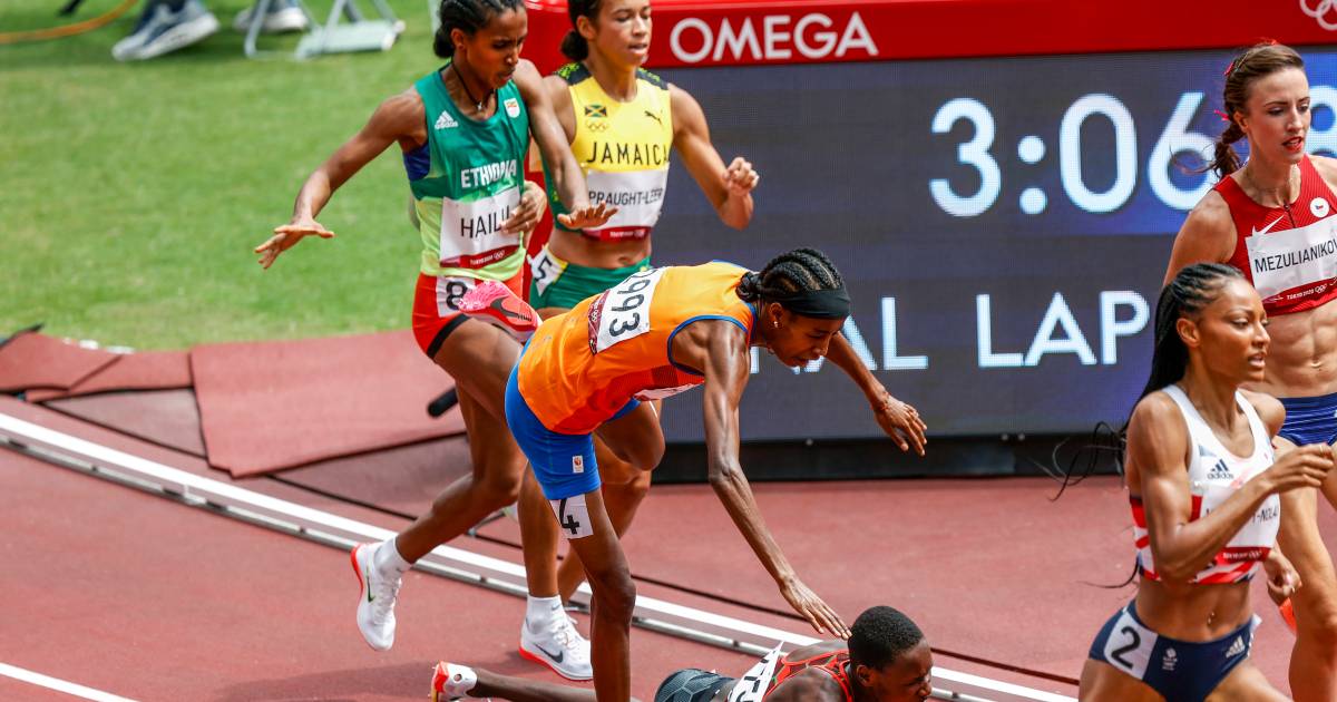 LIVE | Sifan Hassan overleeft val op 1500 meter en wint ...