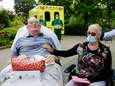 Grote vreugde na vier maanden coronaleed: Krijn (71) en Ank (70) zien elkaar weer (en dát op hun trouwdag)