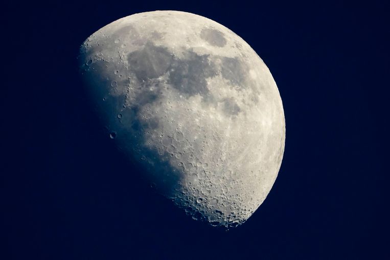 In 2022 vertrekken ongeveer tien missies van verschillende landen en bedrijven richting de maan.  Beeld Laurent Emmanuel / AFP
