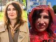‘Game of Thrones’-actrice Carice van Houten natgespoten door waterkanon en opgepakt bij demonstratie op snelweg