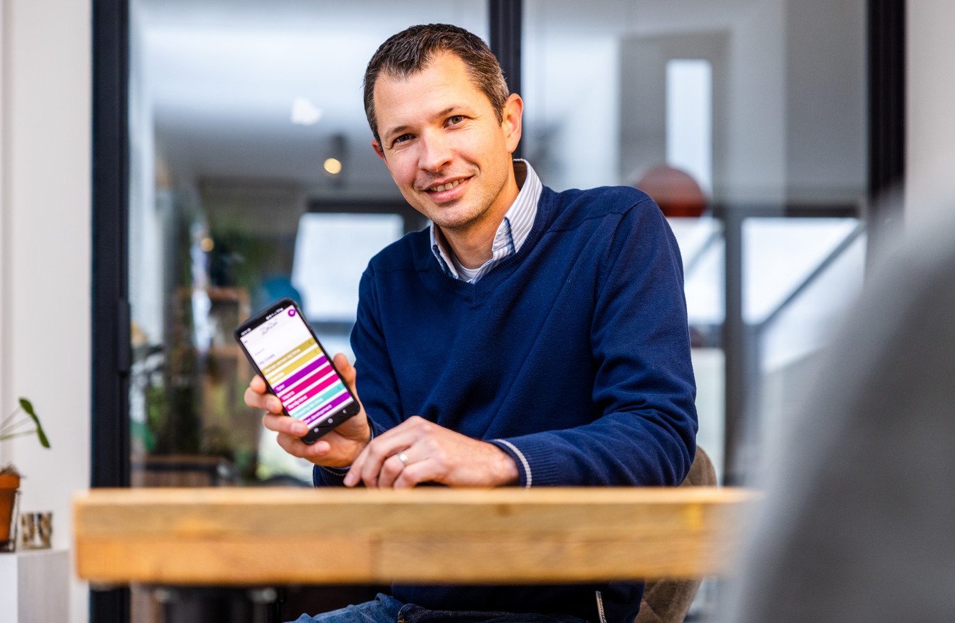 Tijl Leenders nam een jaar vrijaf om zich te storten op zijn app.