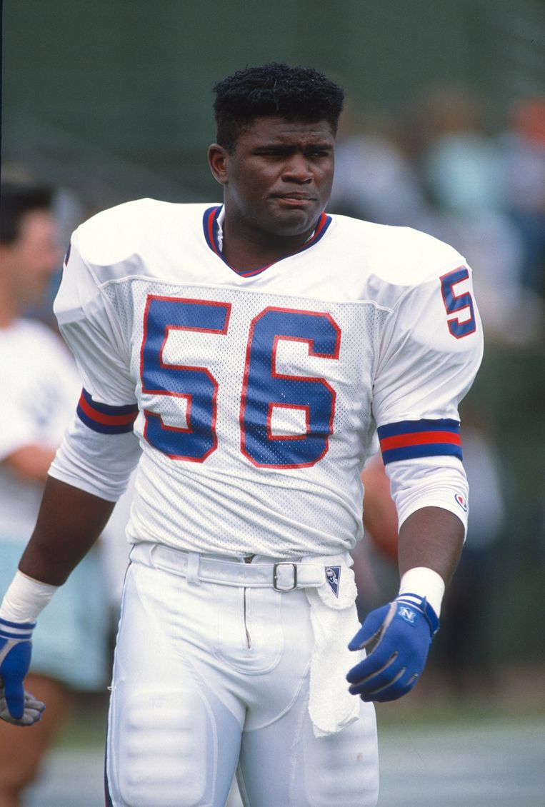 Lawrence Taylor  in 1981. Beeld Getty Images