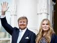 Koning Willem-Alexander en prinses Amalia.