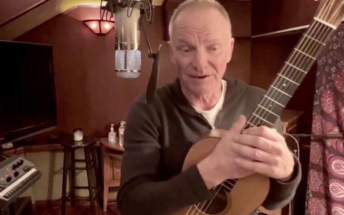 Sting geeft uitleg bij het nummer op Instagram.