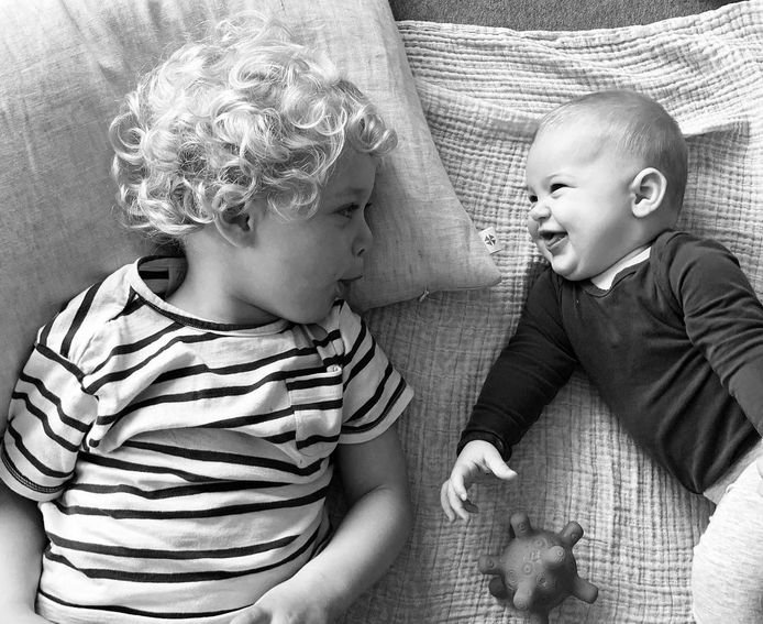 Lenny en Stella, de kindjes van Stan Van Samang