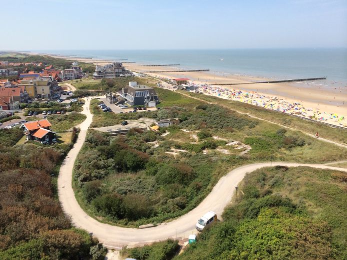 De minigolfbaan in het Nehalenniagebied in Domburg. Eind dit jaar wordt de huur opgezegd en wil de gemeente daar de natuur haar gang laten gaan.